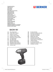 Berner 242004 Manual Original