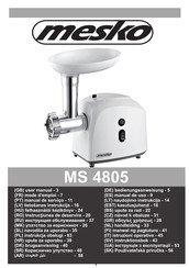 Mesko MS 4805 Manual De Uso