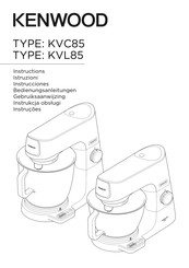 Kenwood KVL85.004SI Instrucciones