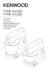 Kenwood KVL65 Instrucciones