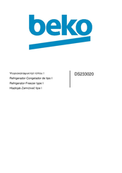 Beko DS 233020 Instrucciones De Uso