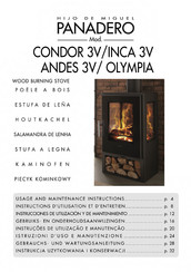 Panadero CONDOR 3V/INCA 3V Instrucciones De Utilización Y De Mantenimiento