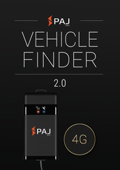 PAJ VEHICLE FINDER 4G 2.0 Manual Del Usuario