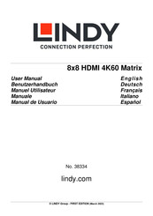 Lindy 38334 Manual De Usuario