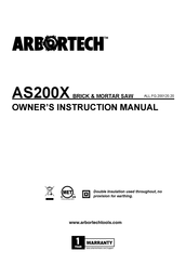 Arbortech AS200X Manual Del Usuario