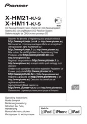 Pioneer X-HM21-K Manual De Instrucciones
