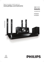 Philips HTS5553 Manual Del Usuario