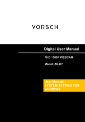 VORSCH ZC-D7 Manual Del Usuario