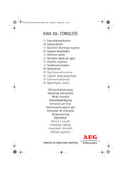 Electrolux AEG EWA30 Serie Instrucciones Para El Uso