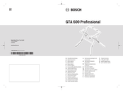 Bosch Professional GTA 600 Manual Original