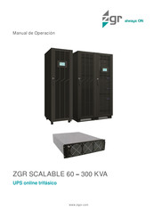 ZIGOR ZGR SCALABLE Serie Manual De Operación