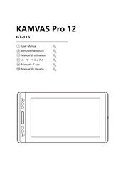 Huion KAMVAS Pro 12 Manual De Usuario