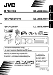 JVC KD-R300 Manual De Instrucciones
