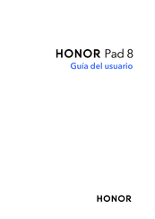 honor Pad 8 Guia Del Usuario