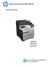 HP LaserJet Pro MFP M476nw Guia Del Usuario