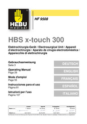 HEBU medical HF 9508 Instrucciones Para El Uso