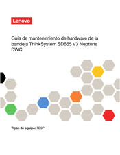 Lenovo ThinkSystem SD665 V3 Neptune DWC Guía De Mantenimiento