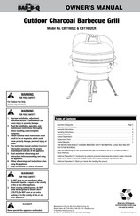 MR. BAR-B-Q CBT1602CR Manual Del Usuario