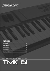 Studiologic TMK 61 Manual De Instrucciones