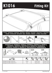 Yakima K1016 Instrucciones De Montaje