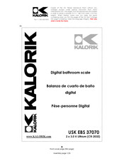 Kalorik USK EBS 37070 Manual De Instrucciones