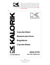 Kalorik MFM 37992 Manual De Instrucciones