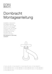 Dornbracht Tara 17 500 892 Serie Instrucciones De Montaje