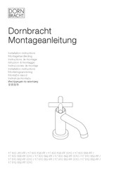 Dornbracht Tara 17 500 885 Serie Instrucciones De Montaje