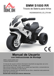 HOMCOM BMW S1000 RR Manual De Usuario