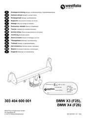 Westfalia 303 404 600 001 Instrucciones De Montaje Y De Servicio