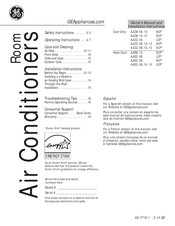 GE AJCM08ACF Manual Del Propietario Y Instrucciones De Instalación