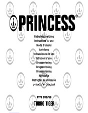 Princess 332756 Instrucciones De Uso