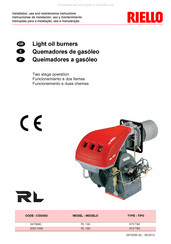 Roca RL 190 Instrucciones De Instalación, Uso Y Mantenimiento