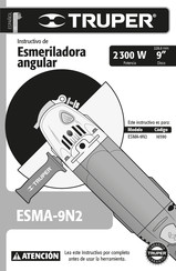 Truper ESMA-9N2 Instructivo