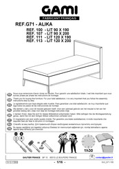 Gami ALIKA G17100 Instrucciones De Montaje