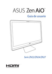 Asus Zen Aio ZN24 Serie Guia Del Usuario