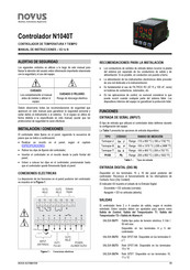 Novus N1040T Manual De Instrucciones