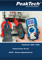 PeakTech 4250 Instrucciones De Uso