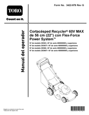 Toro 20363 Manual Del Operador