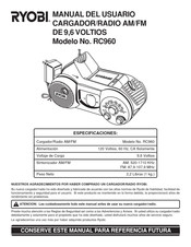 Ryobi RC960 Manual Del Usuario