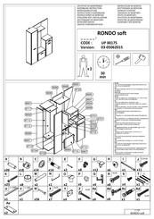 Dedeman RONDO soft UP 00175 Instrucciones De Montaje