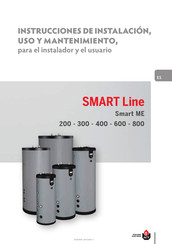 ACV Smart ME 300 Instrucciones De Instalación, Uso Y Mantenimiento