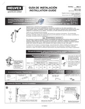 Helvex Vertika RM-13 Serie Guia De Instalacion