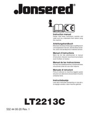 Jonsered LT2213C Manual De Las Instrucciones