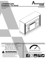 Ameriwood HOME 1764096PCOM Instrucciones De Montaje