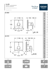 Grohe ALLURE 24 069 Manual Del Usuario