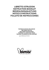 Bimar VPS58 Folleto De Instrucciones