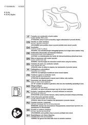 Stiga F 72 FL Traducción Del Manual Original