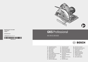 Bosch GKS Professional 65 Manual Original