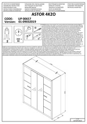 Ormar ASTOR 4K2O Instrucciones De Montaje